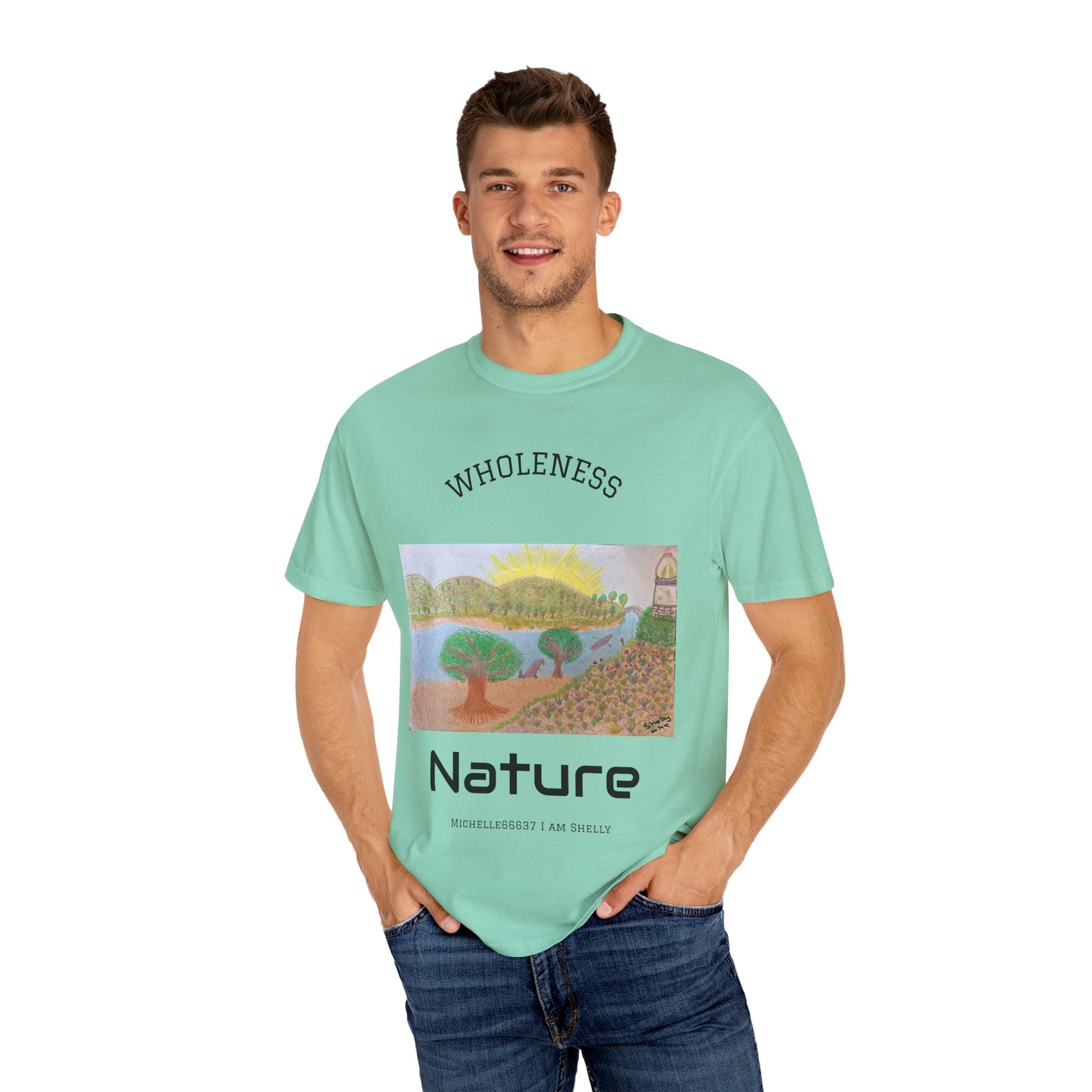Nature -Unisex Garment-Dyed T-shirt Buy 3 Get 1 Free- FREE SHIPPING WITHIN AUSTRALIA T-Shirt