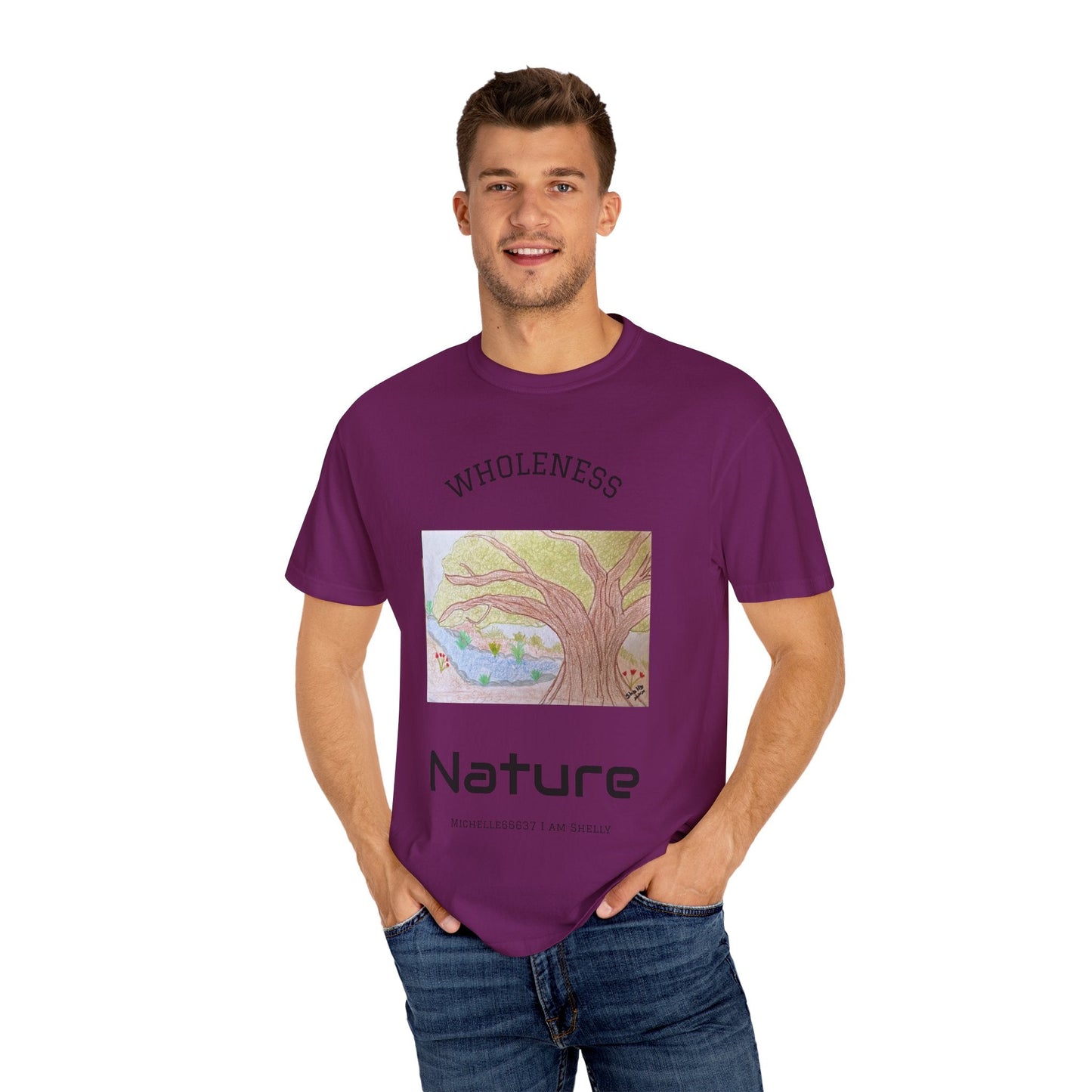 Nature -Unisex Garment-Dyed T-shirt Buy 3 Get 1 Free- FREE SHIPPING WITHIN AUSTRALIA T-Shirt
