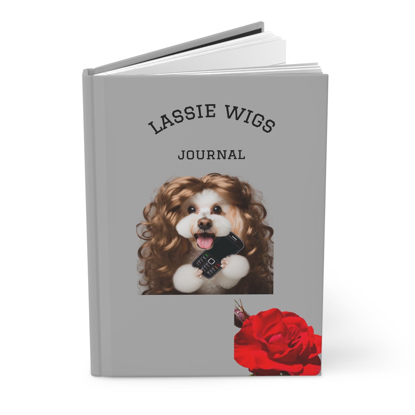 Lassie Wig - Hardcover Journal Matte Journal Paper products
