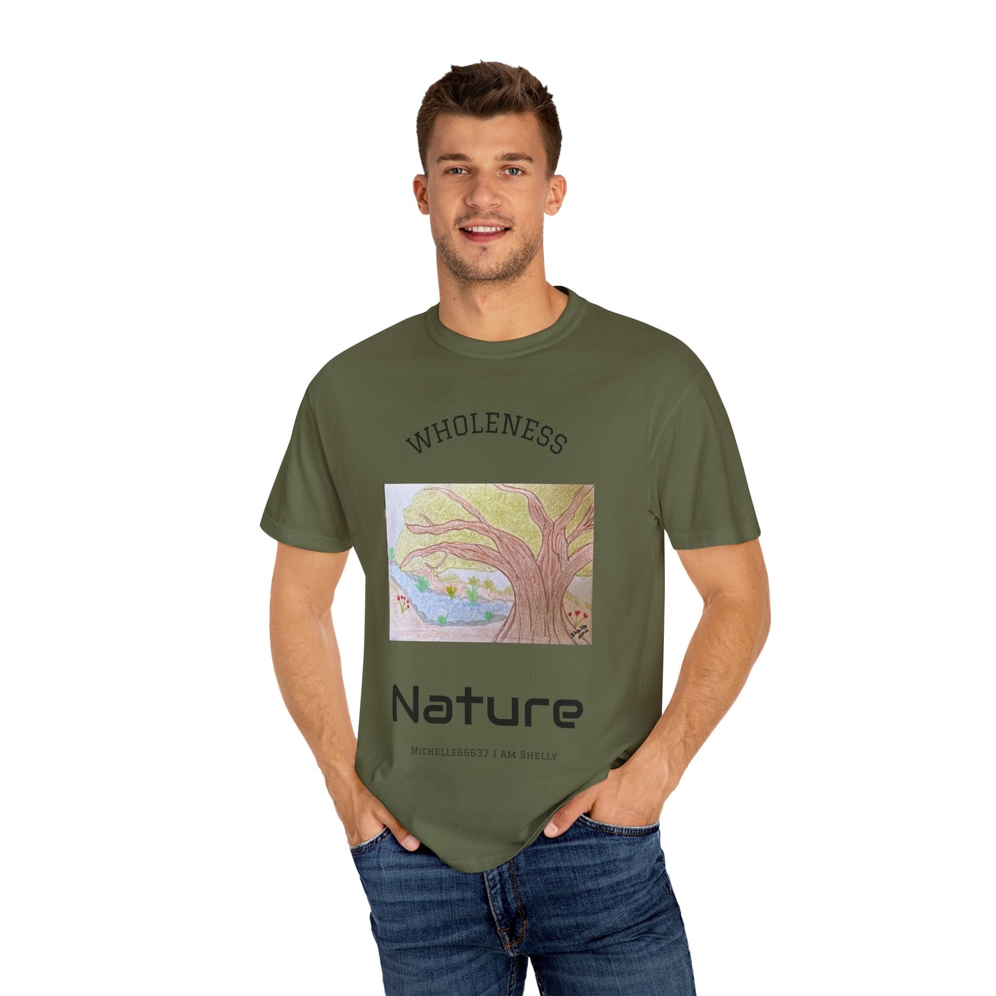Nature -Unisex Garment-Dyed T-shirt Buy 3 Get 1 Free- FREE SHIPPING WITHIN AUSTRALIA T-Shirt