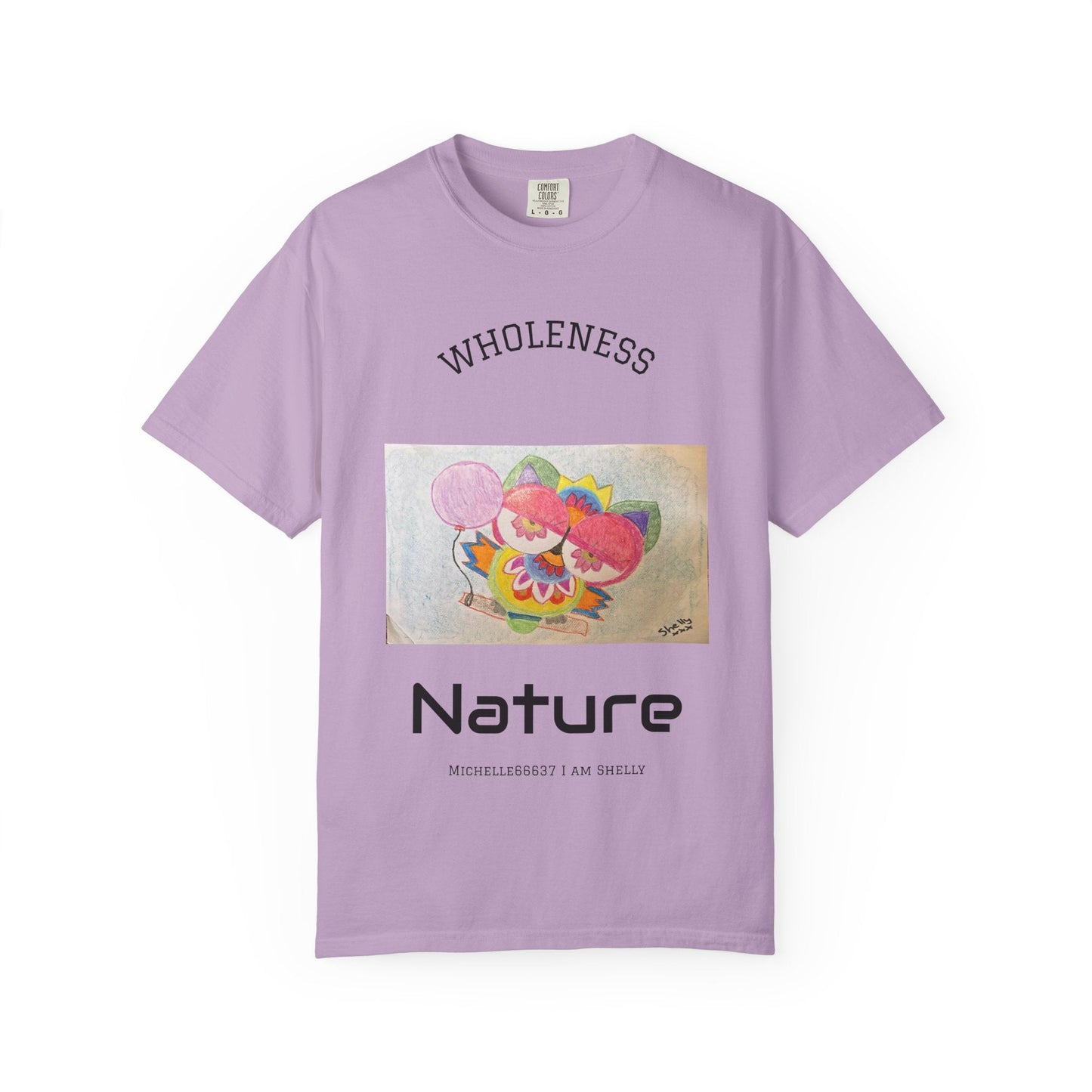 Nature -Unisex Garment-Dyed T-shirt Buy 3 Get 1 Free- FREE SHIPPING WITHIN AUSTRALIA Orchid / S T-Shirt