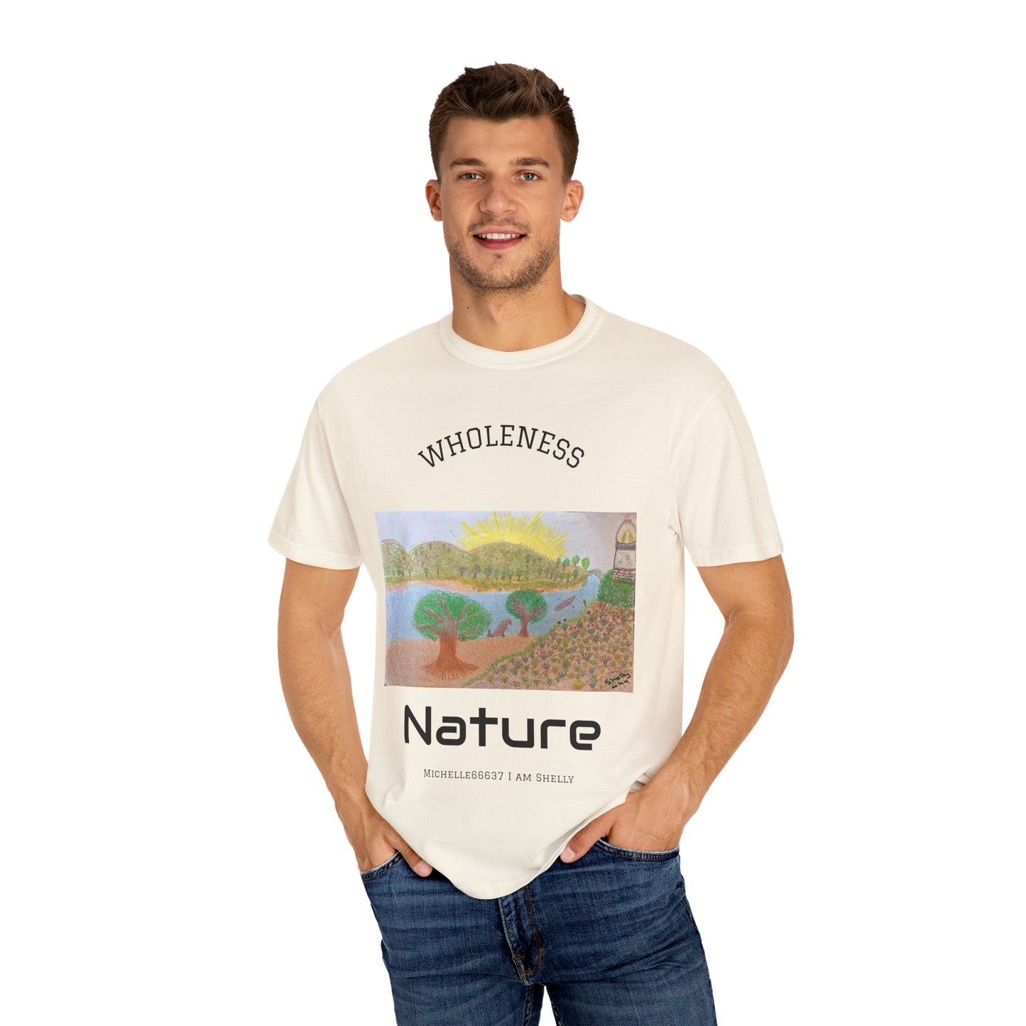 Nature -Unisex Garment-Dyed T-shirt Buy 3 Get 1 Free- FREE SHIPPING WITHIN AUSTRALIA T-Shirt