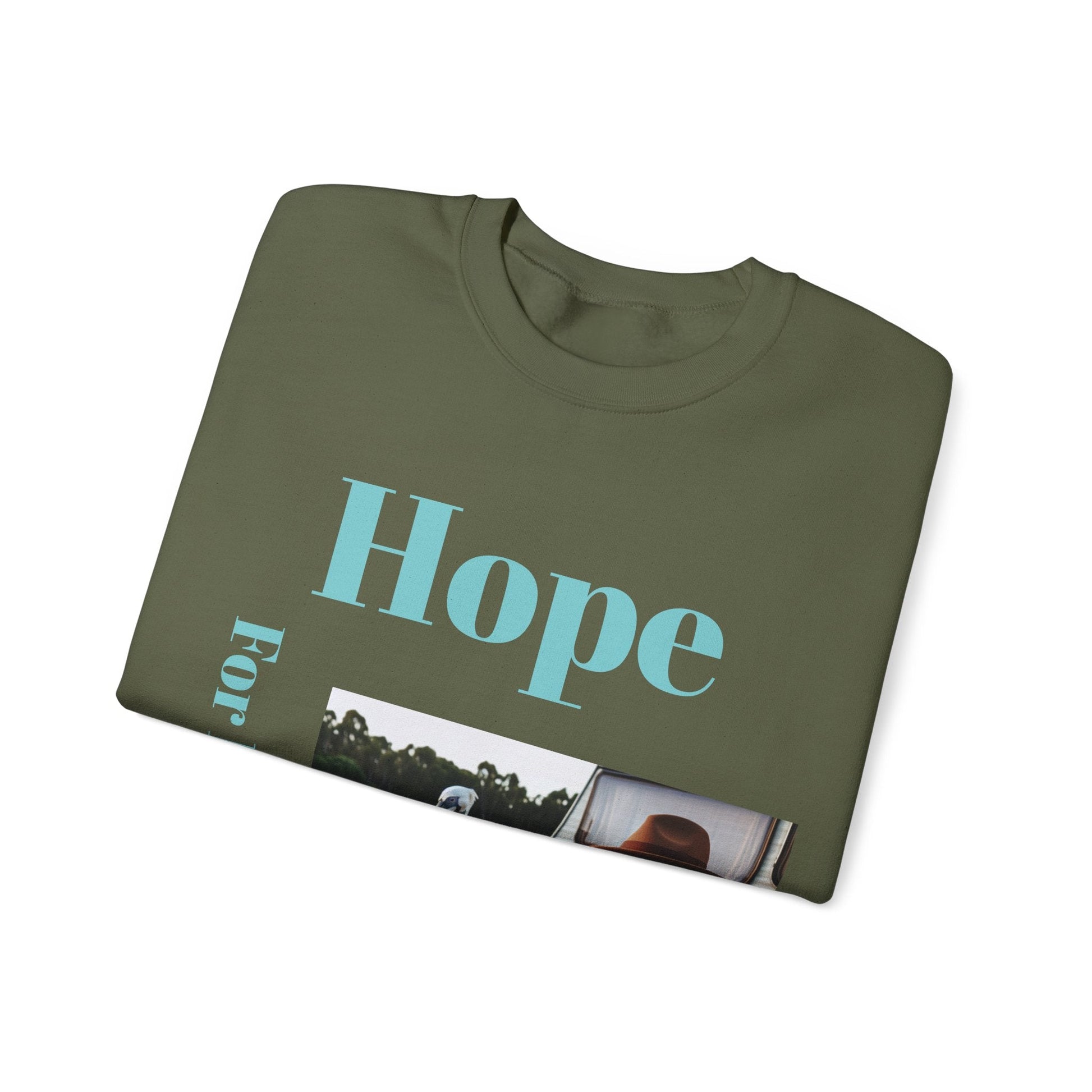 Hope For Better Days Unisex Heavy Blend™ Crewneck Sweatshirt Sweatshirt