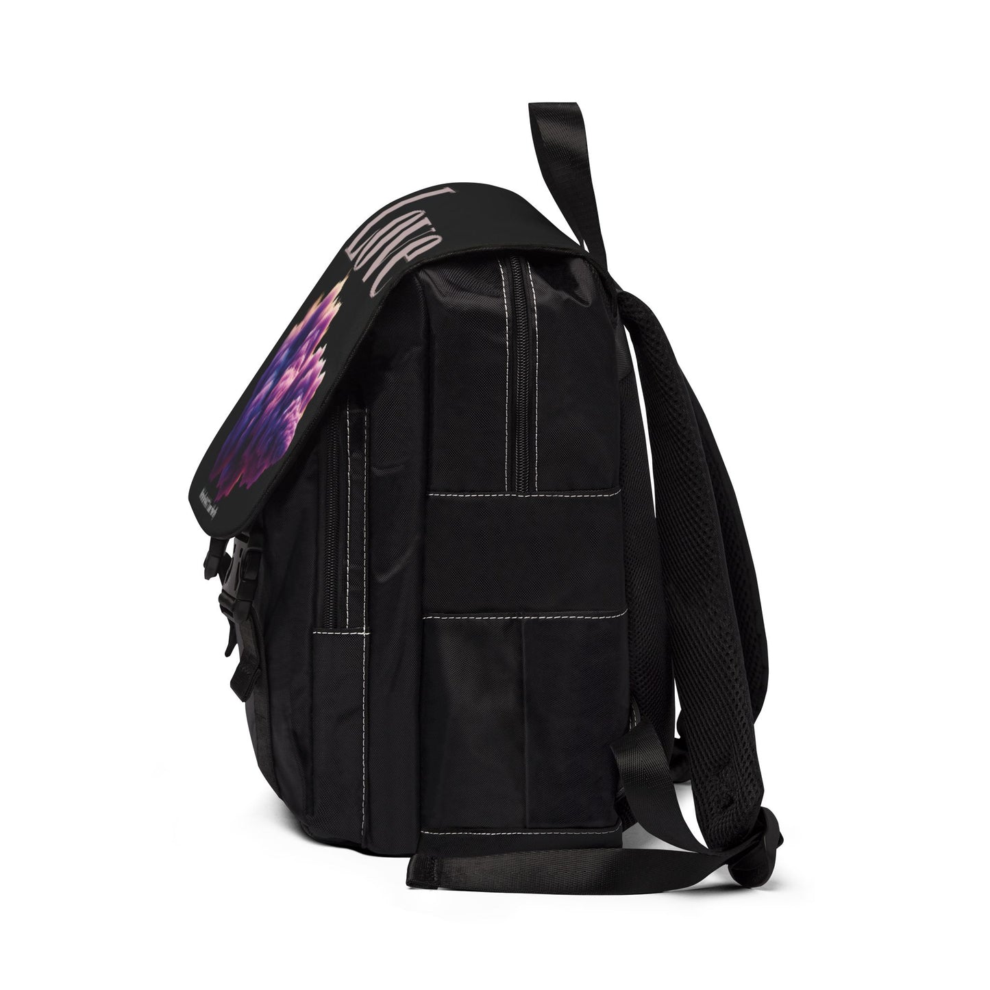 Purple Cloud Love - Unisex Casual Shoulder Backpack