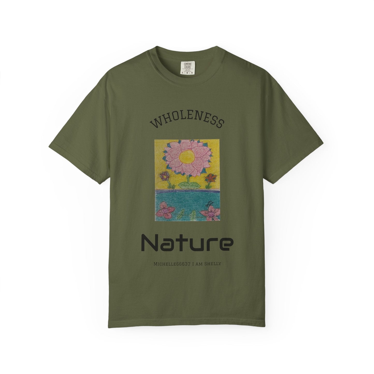 Nature -Unisex Garment-Dyed T-shirt Buy 3 Get 1 Free- FREE SHIPPING WITHIN AUSTRALIA Hemp / S T-Shirt