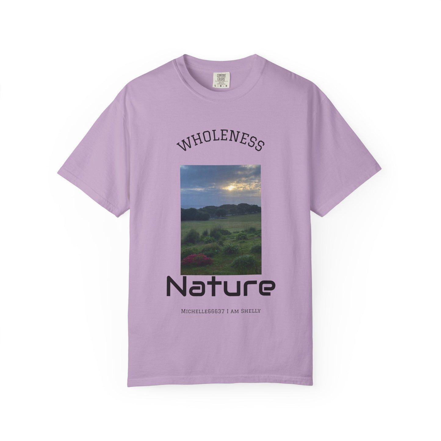 Nature -Unisex Garment-Dyed T-shirt Buy 3 Get 1 Free- FREE SHIPPING WITHIN AUSTRALIA Orchid / S T-Shirt