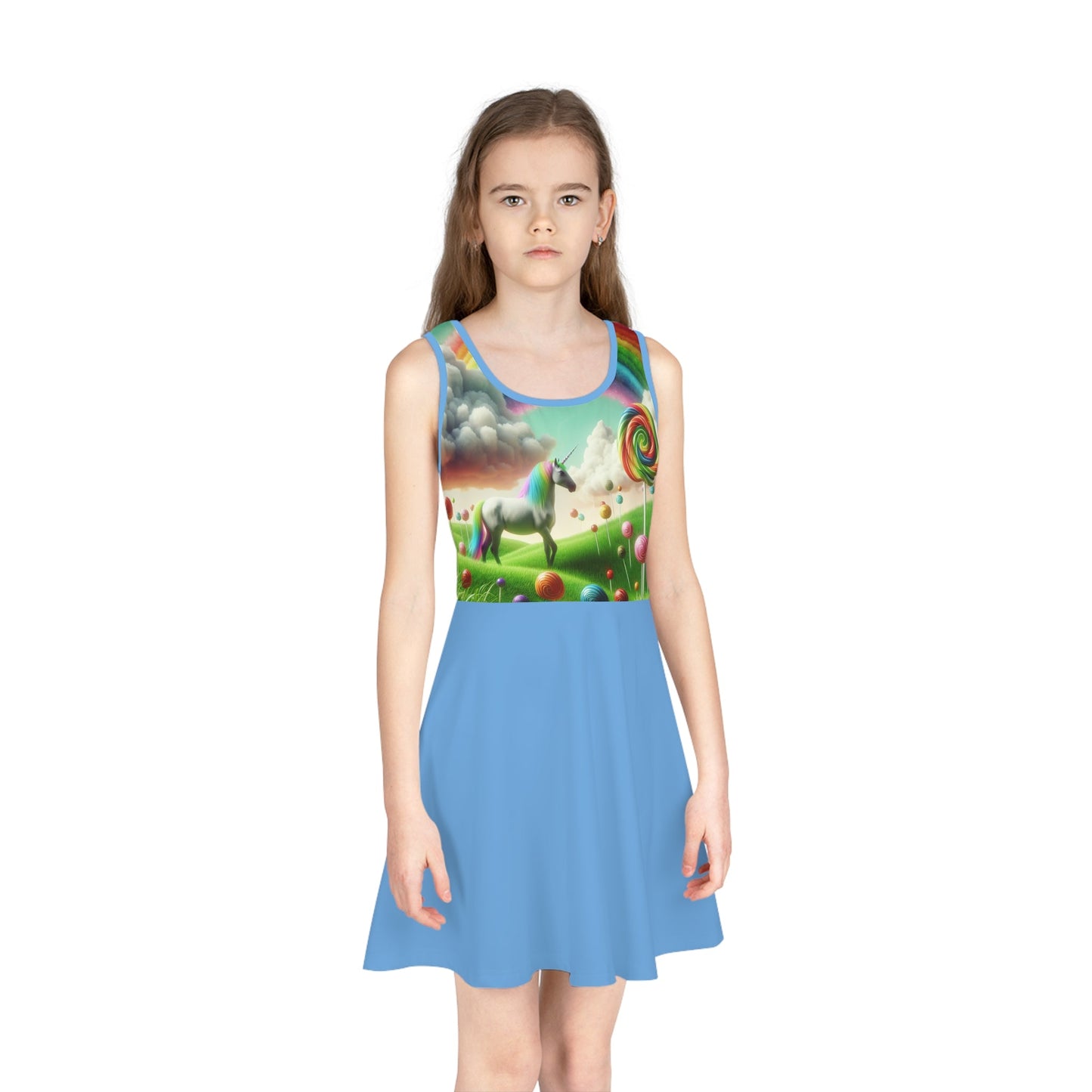 Magical Girls’ Sleeveless Sundress (AOP) All Over Prints