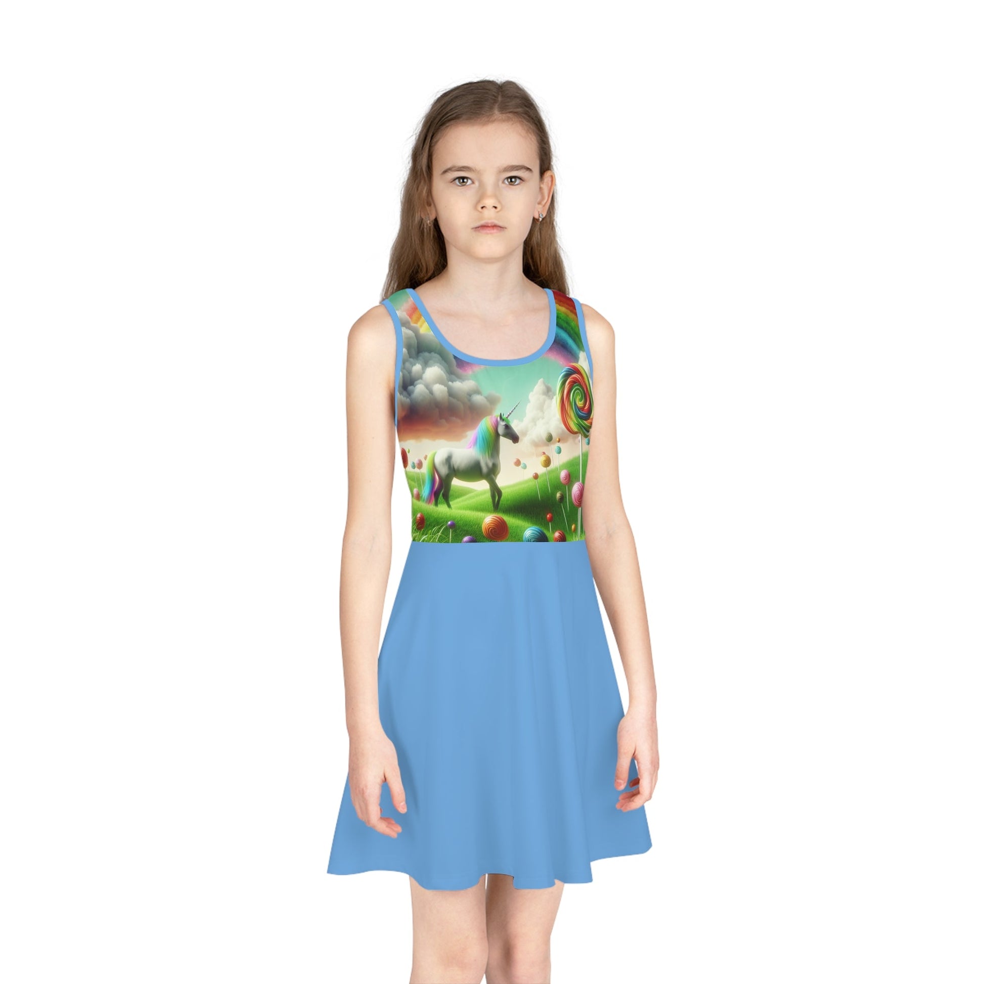 Magical Girls’ Sleeveless Sundress (AOP) All Over Prints