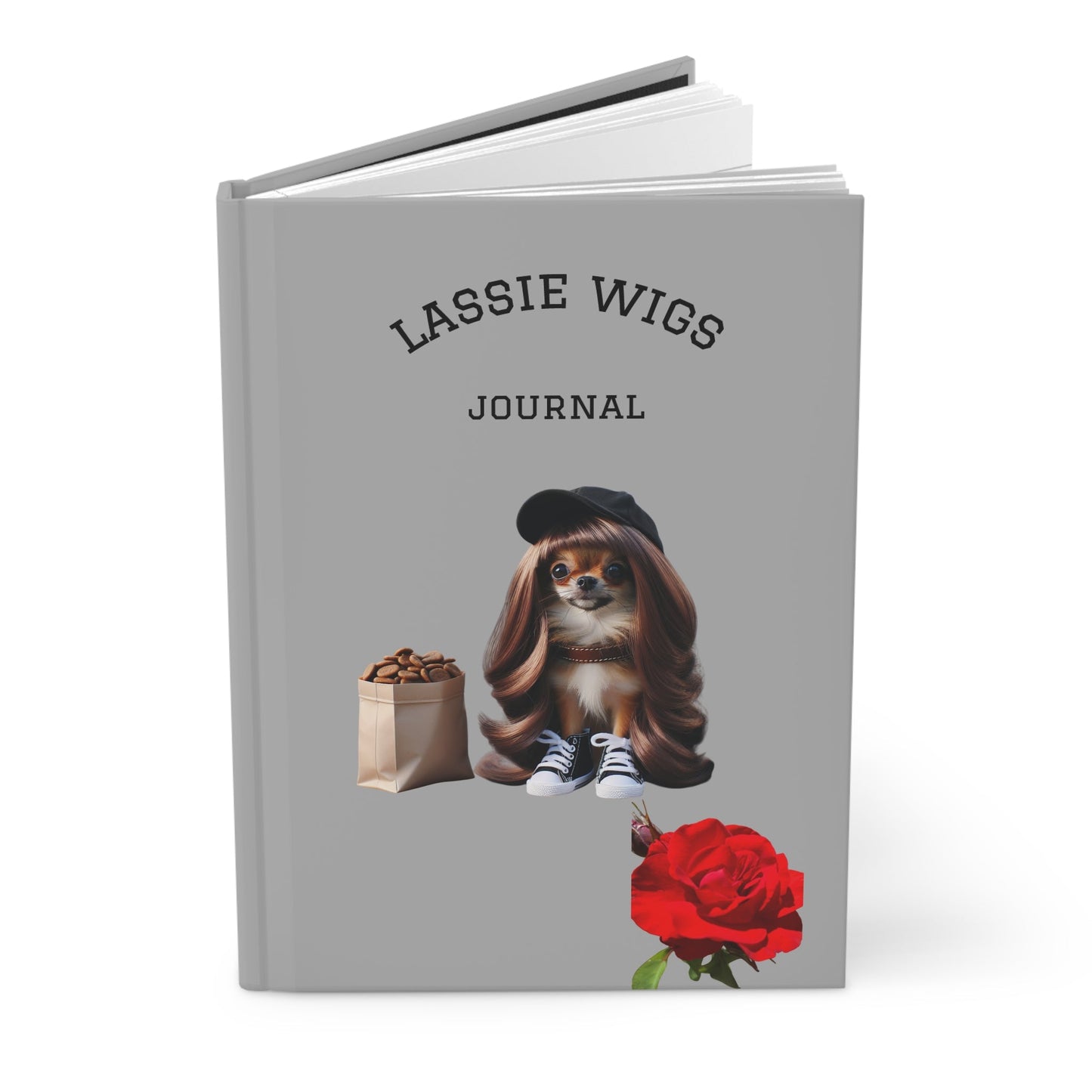 Lassie Wig - Hardcover Journal Matte Journal Paper products