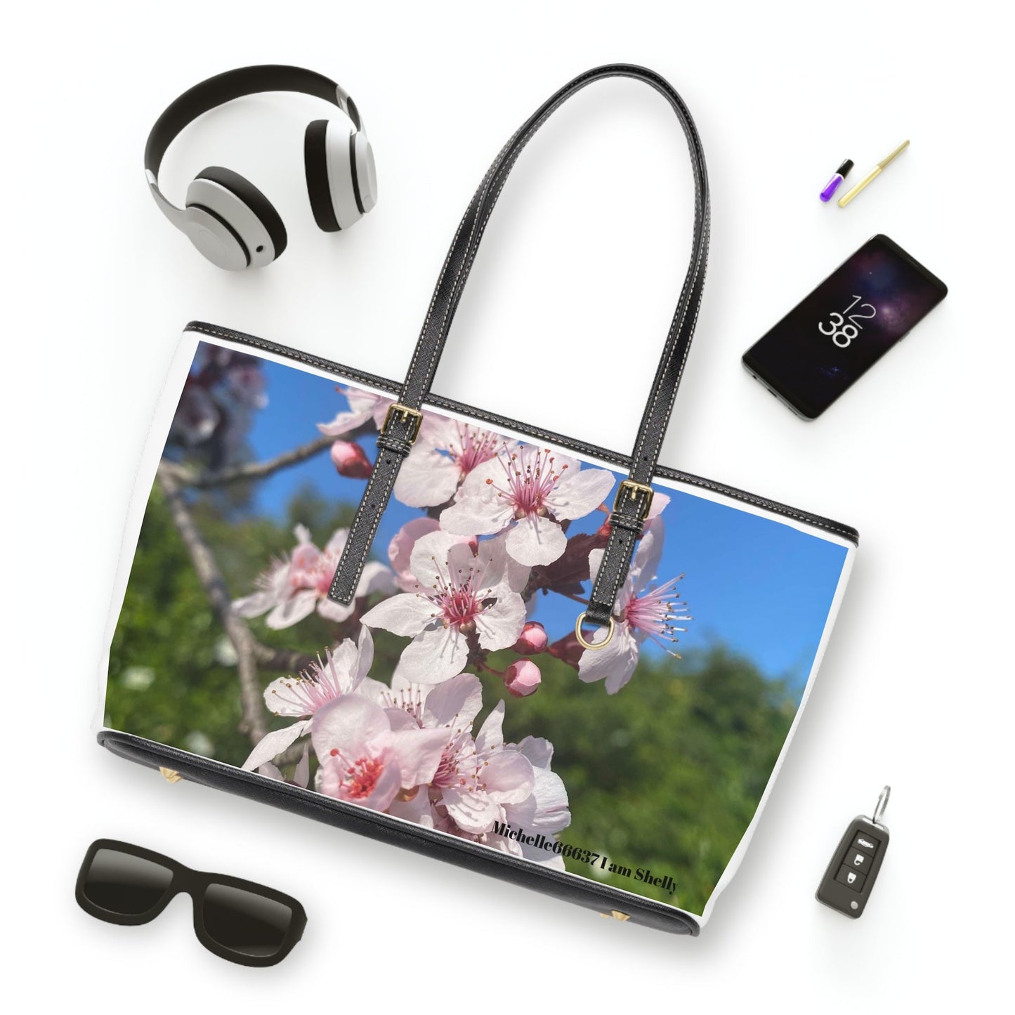 Michelle66637- Nature- PU Leather Shoulder Bag Bags