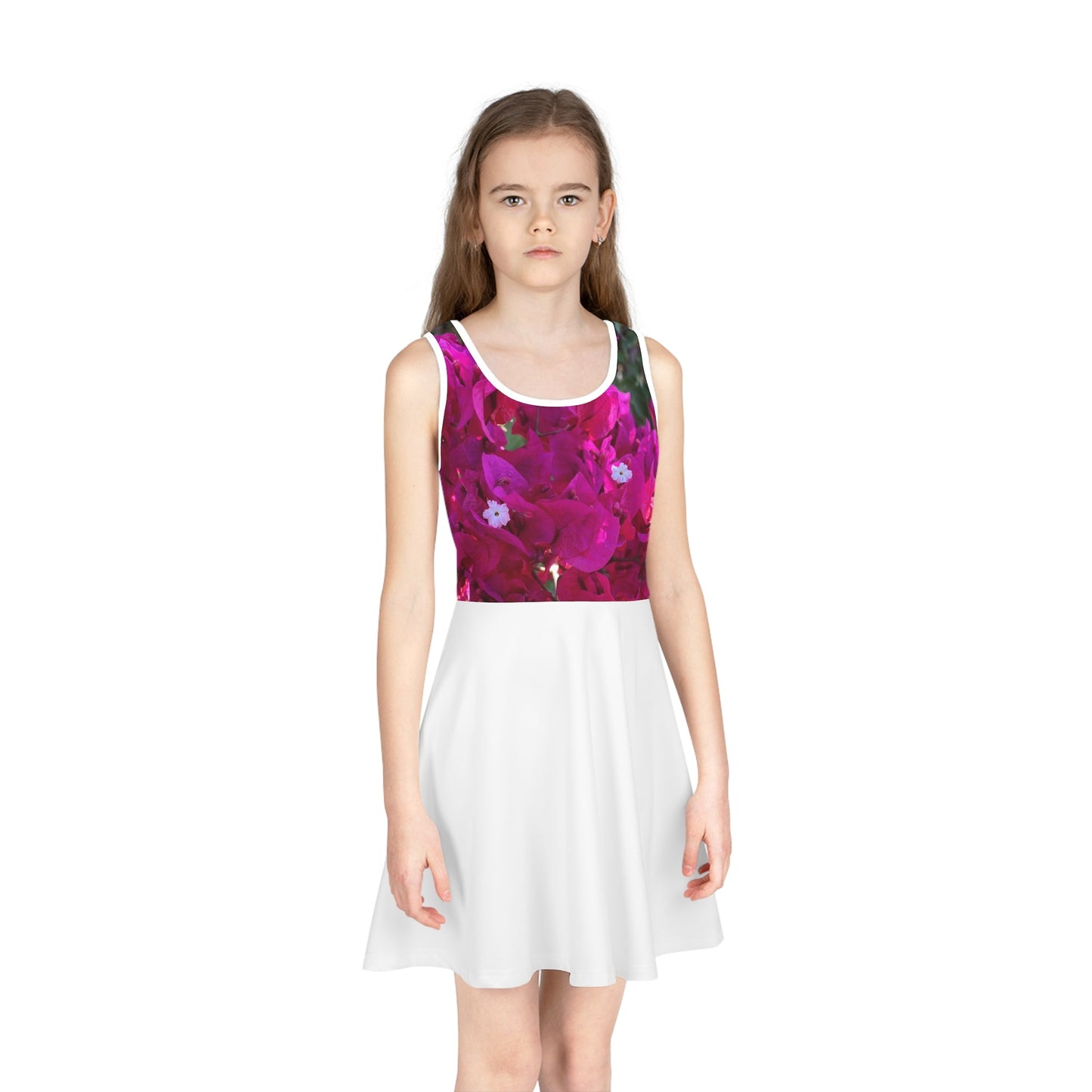 Flower Girls’ Sleeveless Sundress (AOP) All Over Prints