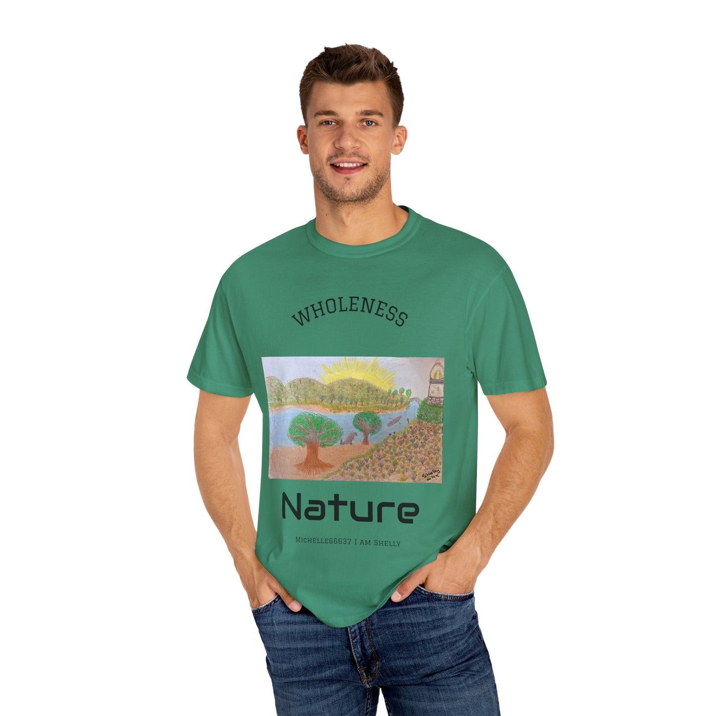 Nature -Unisex Garment-Dyed T-shirt Buy 3 Get 1 Free- FREE SHIPPING WITHIN AUSTRALIA T-Shirt