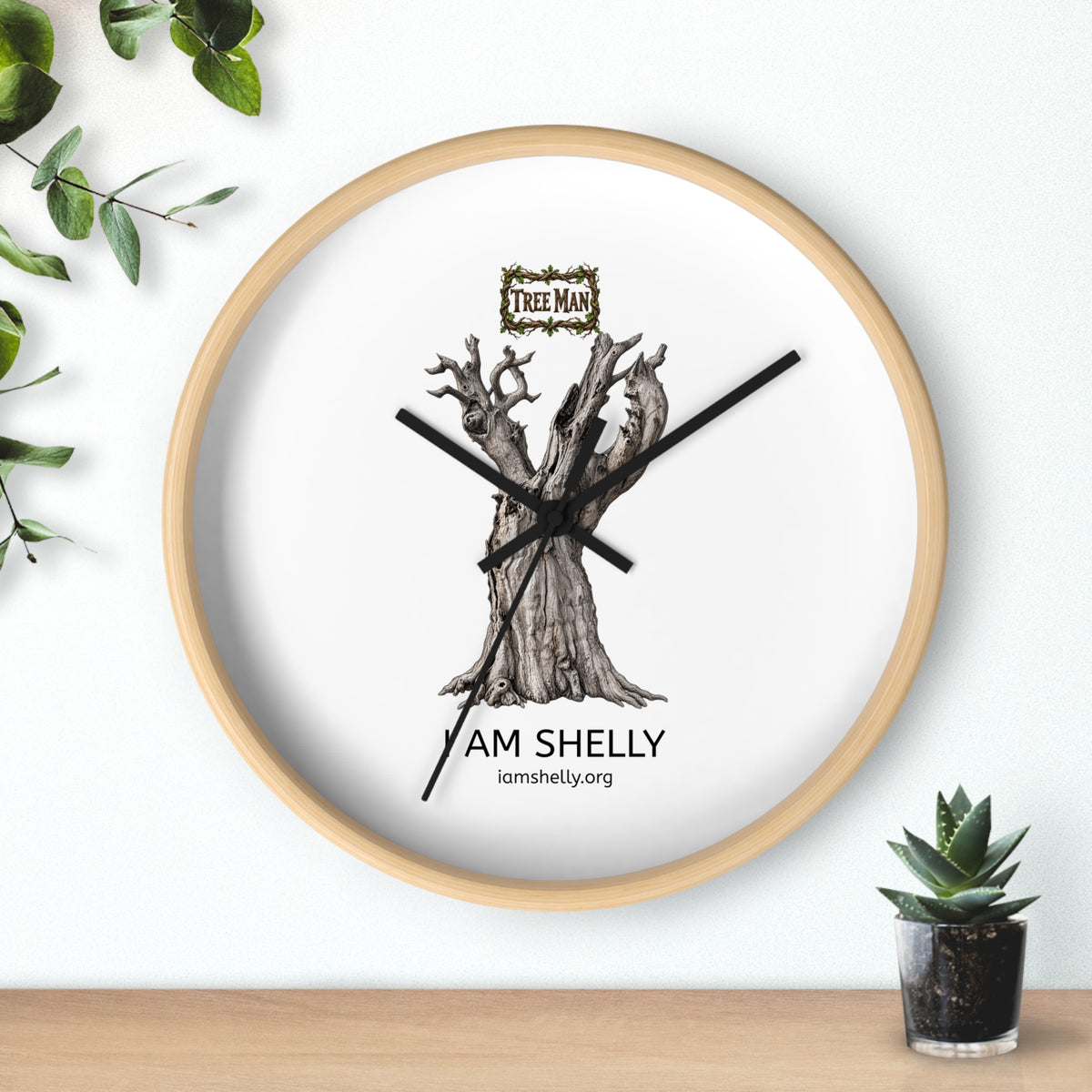 Tree Man  Wall Clock