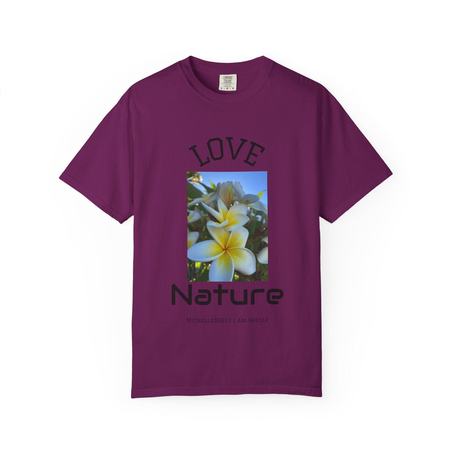 Nature -Unisex Garment-Dyed T-shirt Buy 3 Get 1 Free- FREE SHIPPING WITHIN AUSTRALIA Boysenberry / S T-Shirt