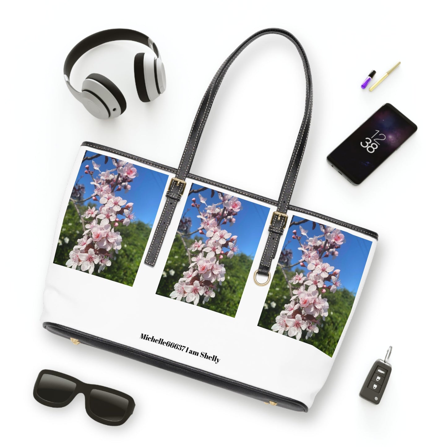 Michelle66637- Nature- PU Leather Shoulder Bag Bags