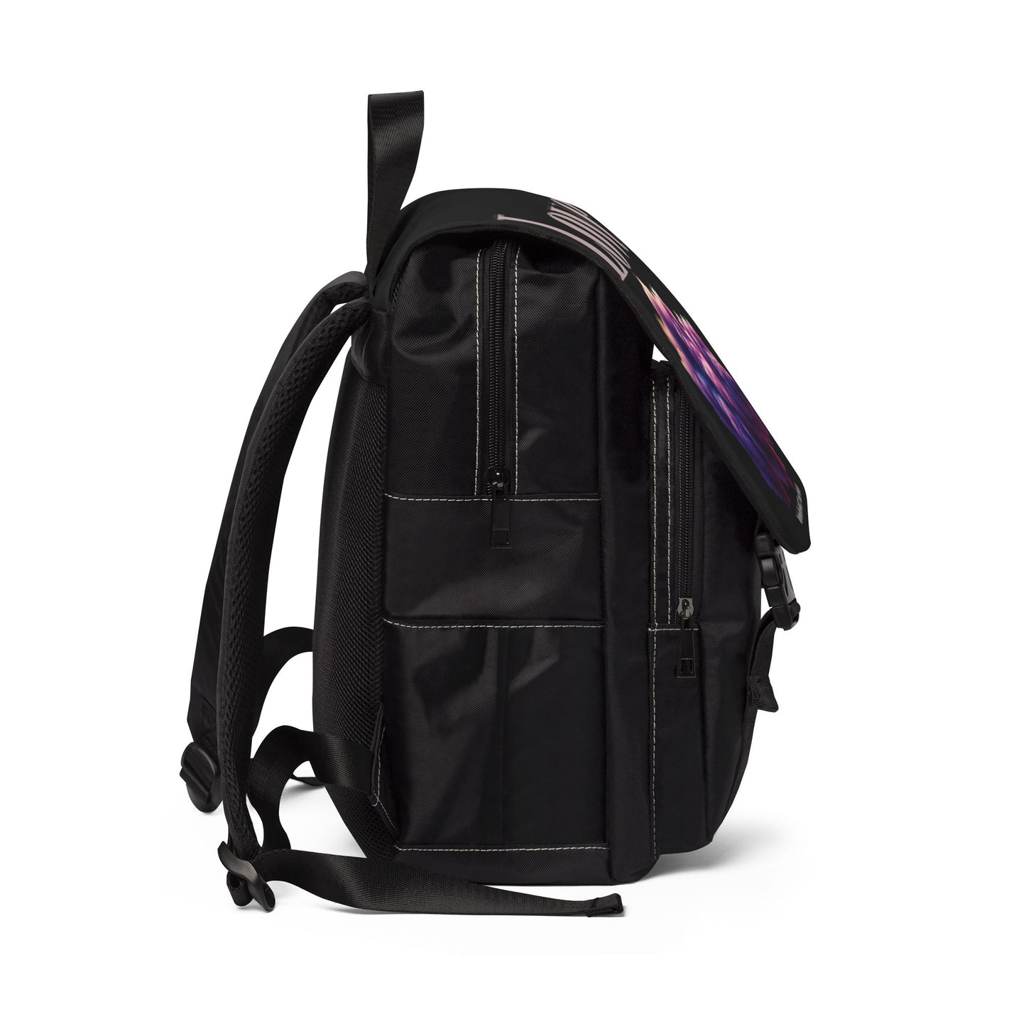 Purple Cloud Love - Unisex Casual Shoulder Backpack