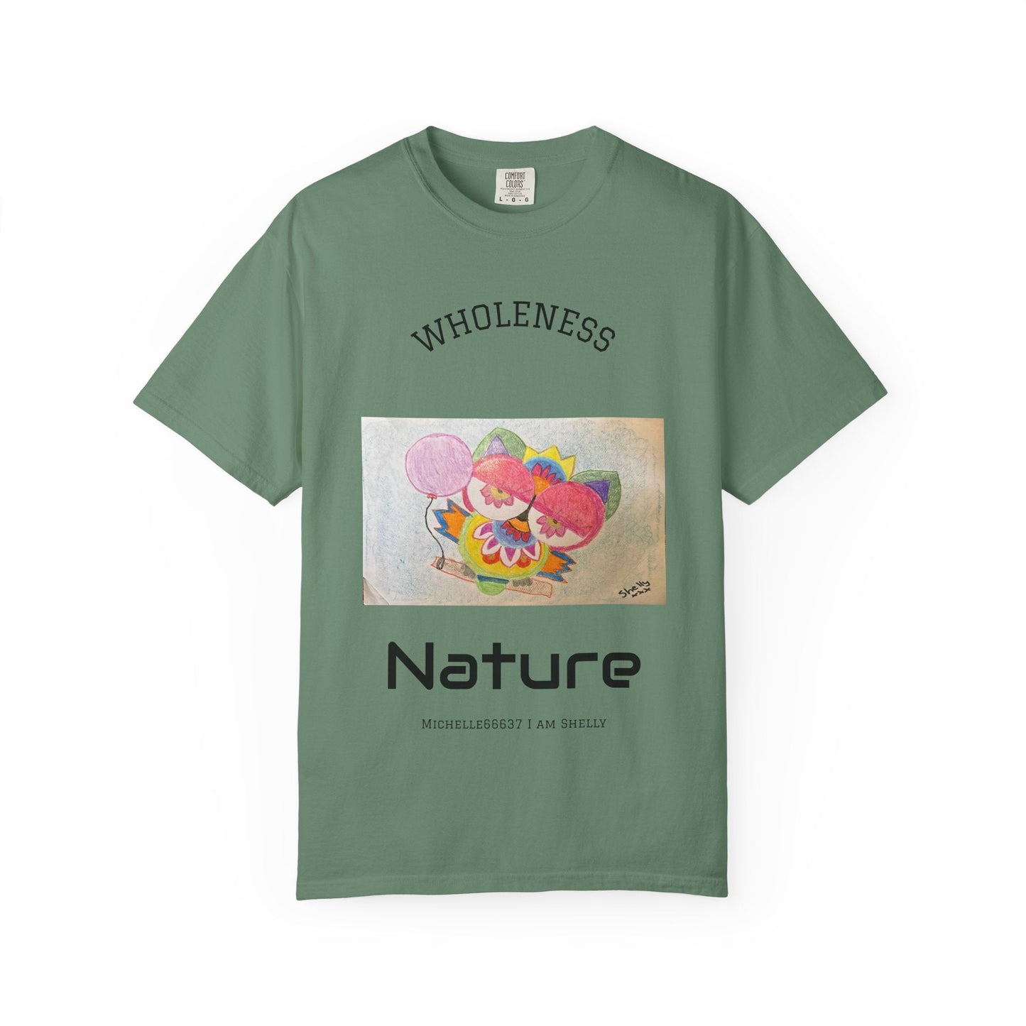 Nature -Unisex Garment-Dyed T-shirt Buy 3 Get 1 Free- FREE SHIPPING WITHIN AUSTRALIA Light Green / S T-Shirt