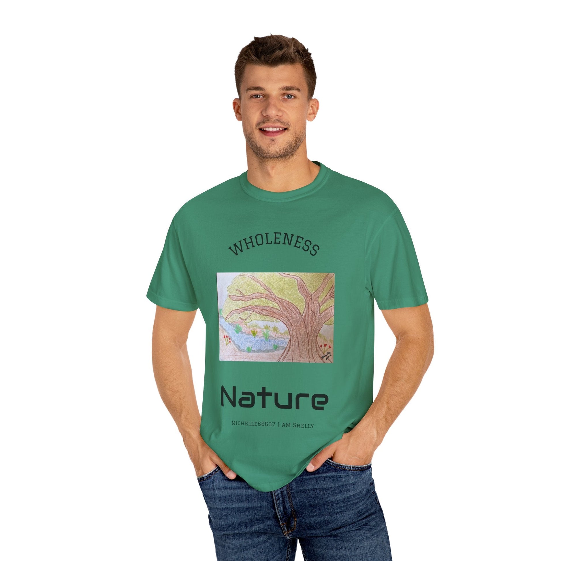 Nature -Unisex Garment-Dyed T-shirt Buy 3 Get 1 Free- FREE SHIPPING WITHIN AUSTRALIA T-Shirt