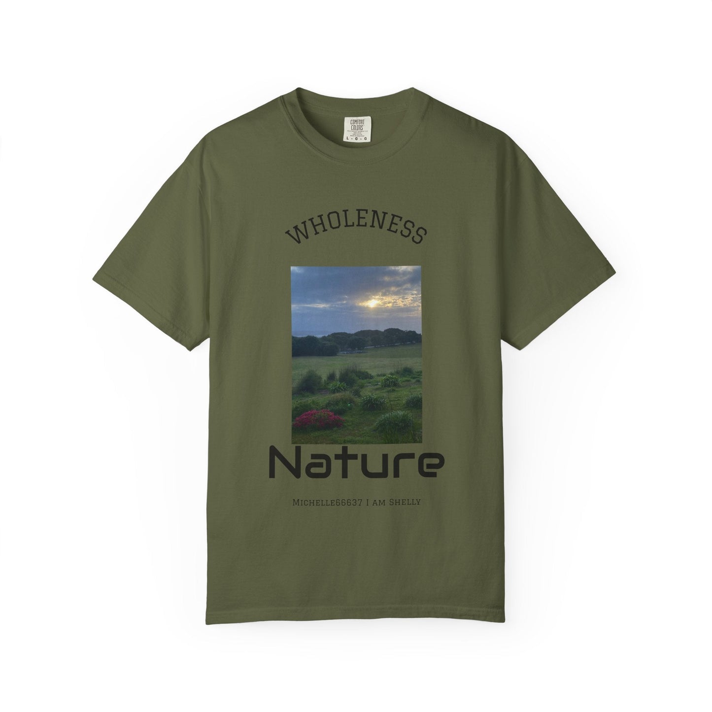 Nature -Unisex Garment-Dyed T-shirt Buy 3 Get 1 Free- FREE SHIPPING WITHIN AUSTRALIA Hemp / S T-Shirt