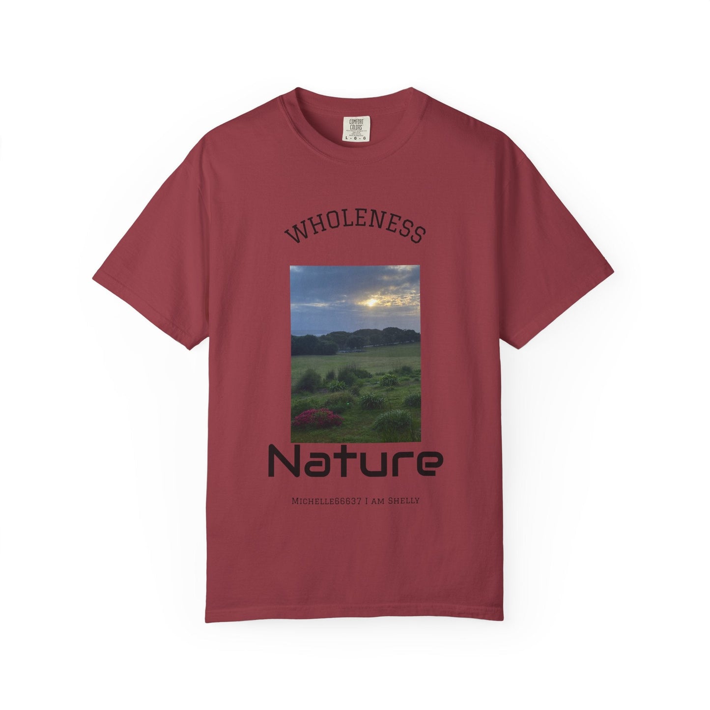 Nature -Unisex Garment-Dyed T-shirt Buy 3 Get 1 Free- FREE SHIPPING WITHIN AUSTRALIA Chili / S T-Shirt