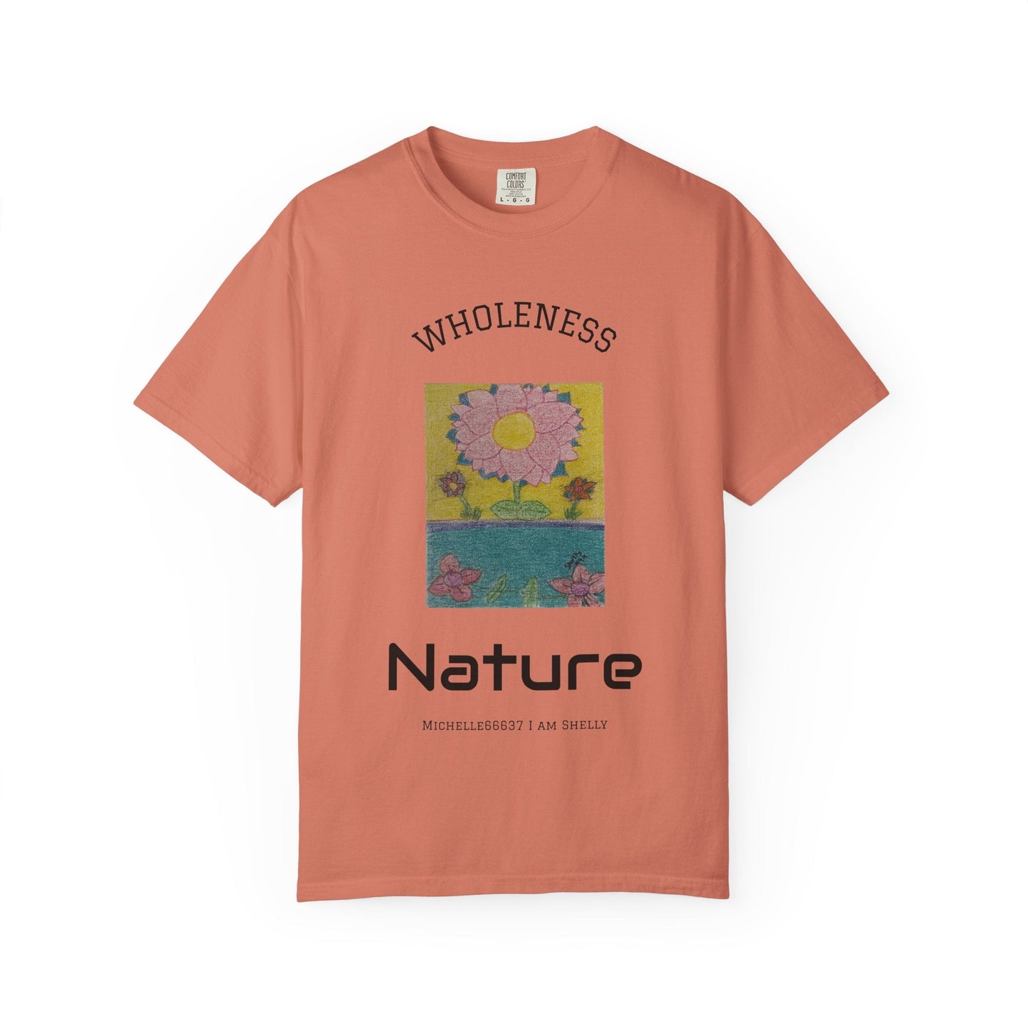 Nature -Unisex Garment-Dyed T-shirt Buy 3 Get 1 Free- FREE SHIPPING WITHIN AUSTRALIA Terracotta / S T-Shirt