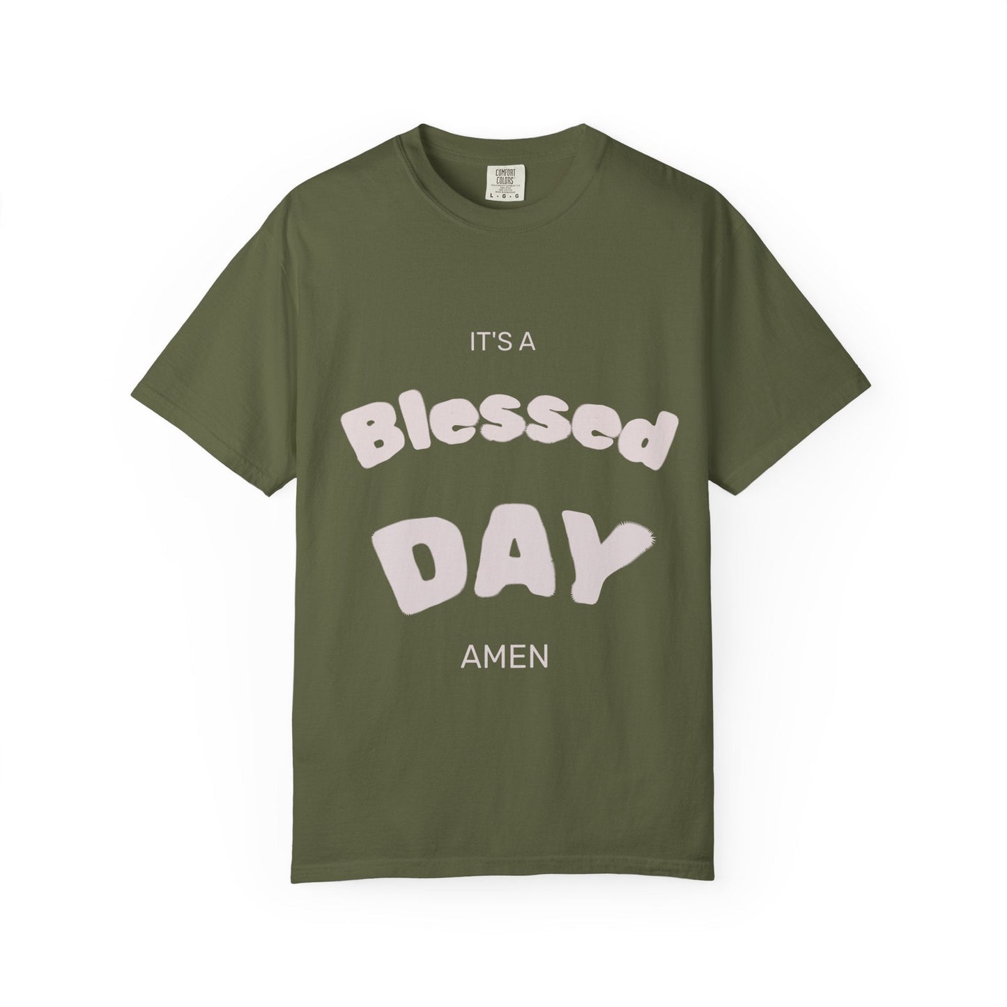 It’s A Blessed Day -Unisex Garment-Dyed T-shirt Hemp / S T-Shirt
