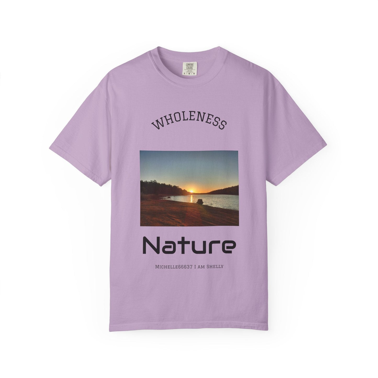 Nature -Unisex Garment-Dyed T-shirt Buy 3 Get 1 Free- FREE SHIPPING WITHIN AUSTRALIA Orchid / S T-Shirt