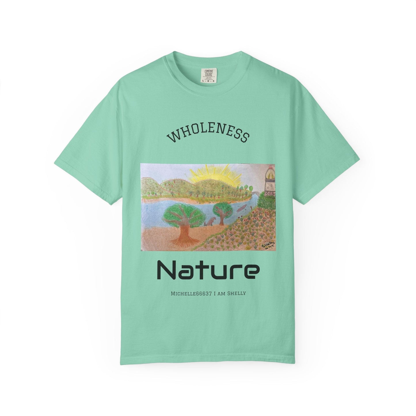 Nature -Unisex Garment-Dyed T-shirt Buy 3 Get 1 Free- FREE SHIPPING WITHIN AUSTRALIA Island Reef / S T-Shirt