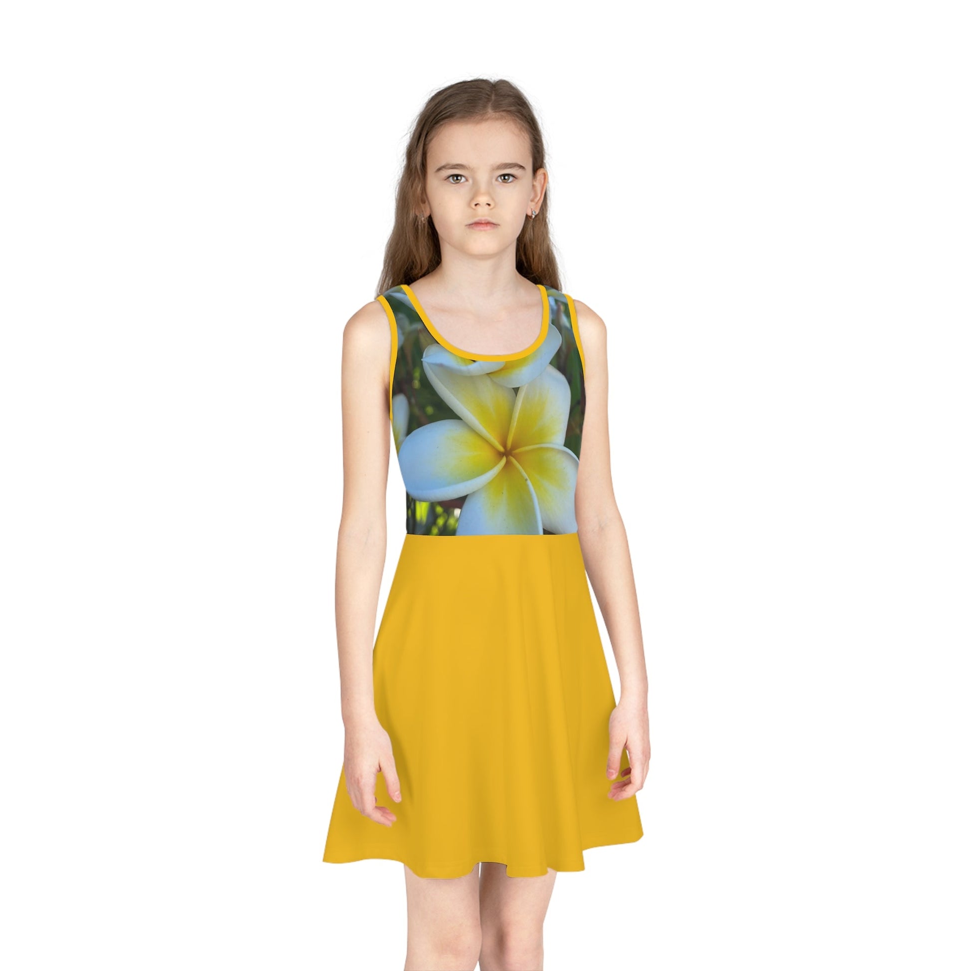 Flower Girls’ Sleeveless Sundress (AOP) All Over Prints