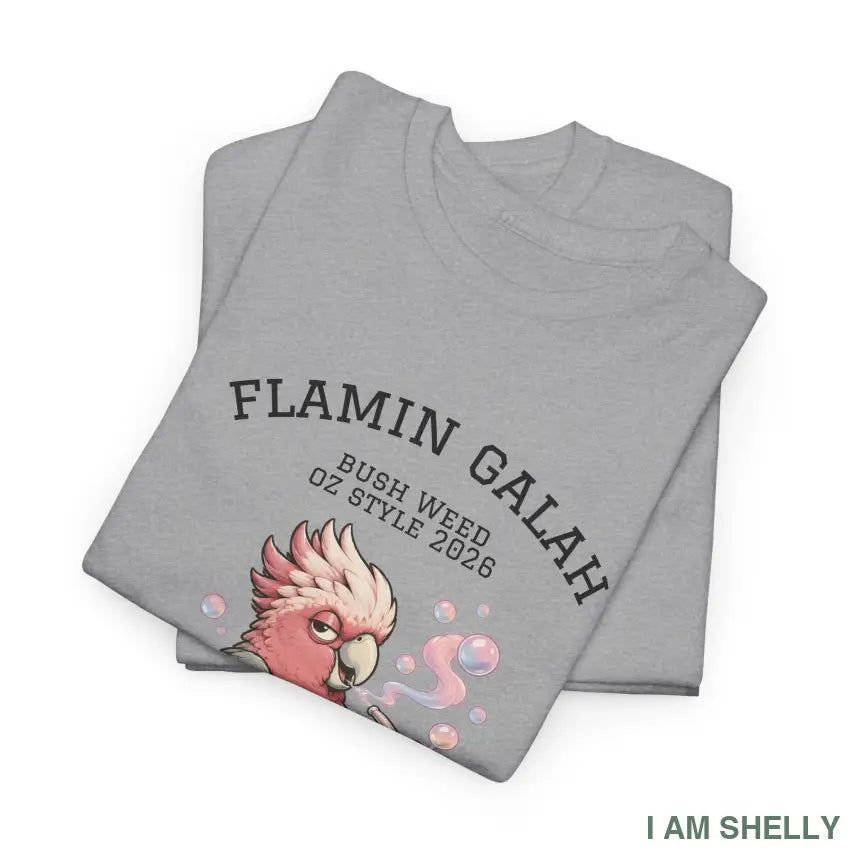 Flamin’ Galah Cockatoo Graphic Tee - T-Shirt