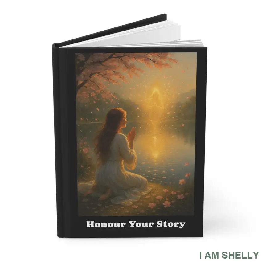Hardcover Journal, ’Honour Your Story’ Spiritual Reflection Notebook Journal Paper products