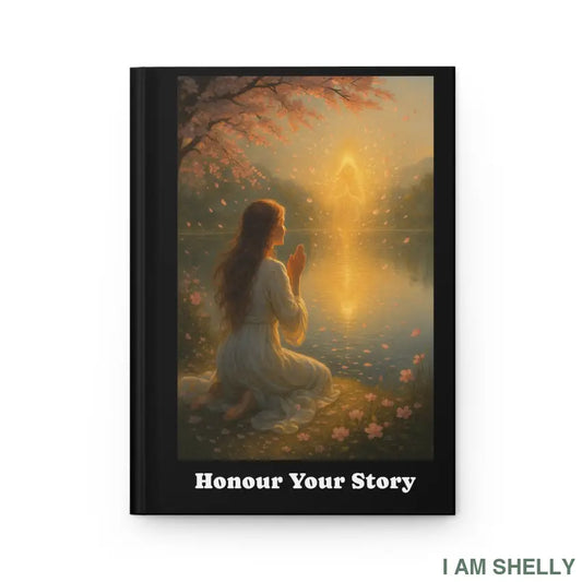 Hardcover Journal, ’Honour Your Story’ Spiritual Reflection Notebook Journal Paper products