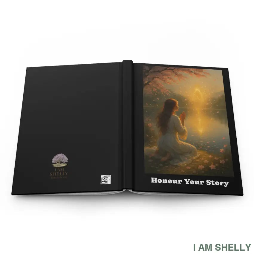 Hardcover Journal, ’Honour Your Story’ Spiritual Reflection Notebook Journal Paper products