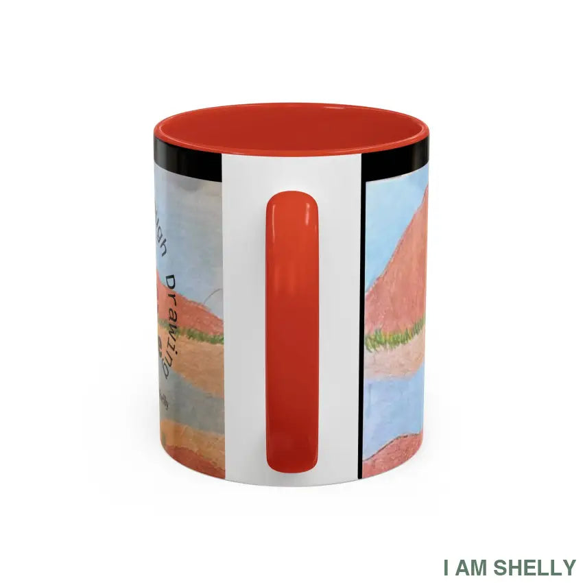 Healing With Art Therapy Accent Coffee Mug (11 15oz) Mug
