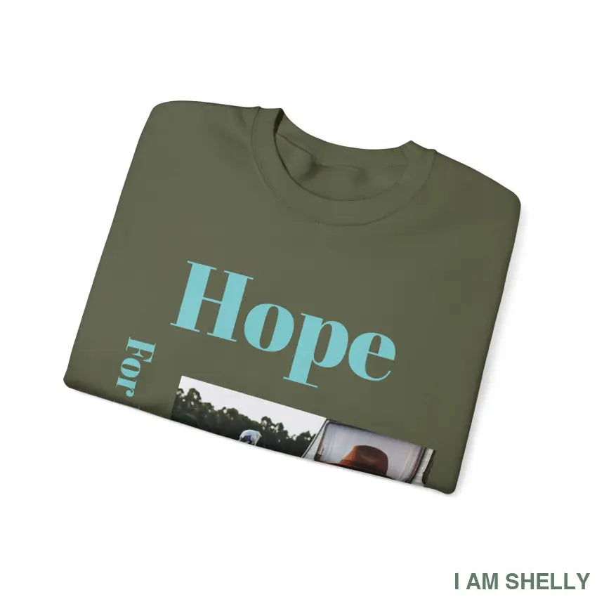 Hope For Better Days Unisex Heavy Blend™ Crewneck Sweatshirt Sweatshirt