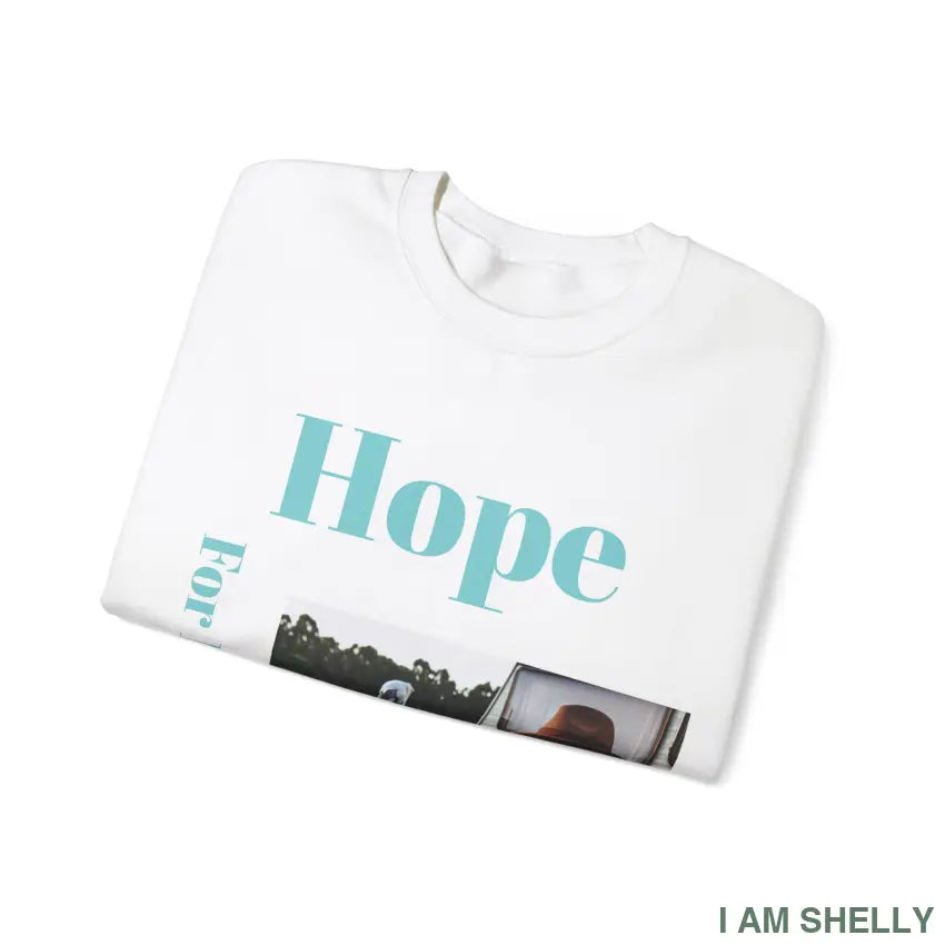 Hope For Better Days Unisex Heavy Blend™ Crewneck Sweatshirt Sweatshirt