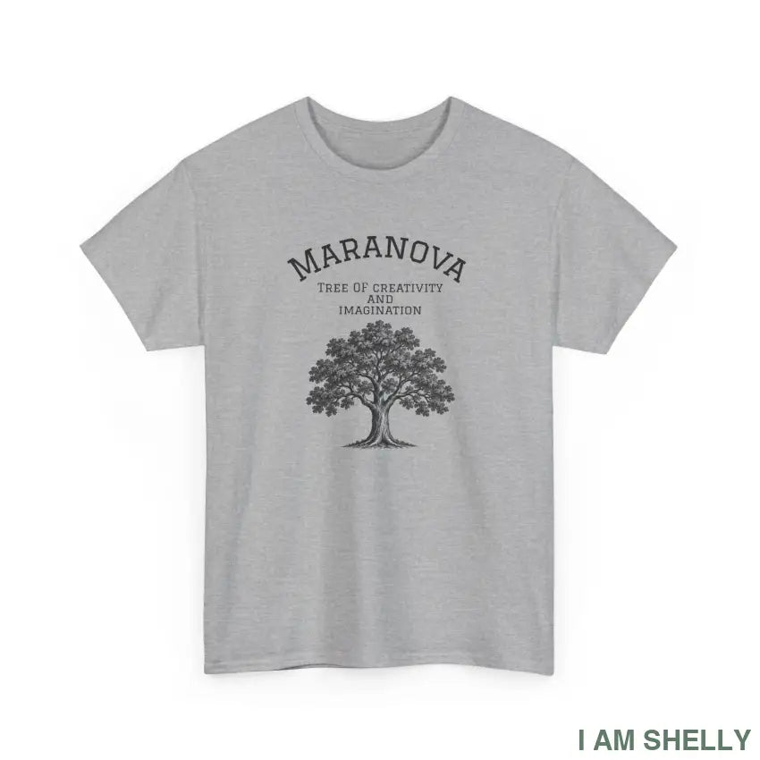 Maranova Tree of Creativity Imagination T-Shirt - Sport Grey / S - T-Shirt