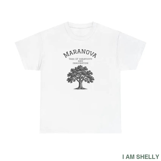 Maranova Tree of Creativity Imagination T-Shirt - White / S - T-Shirt
