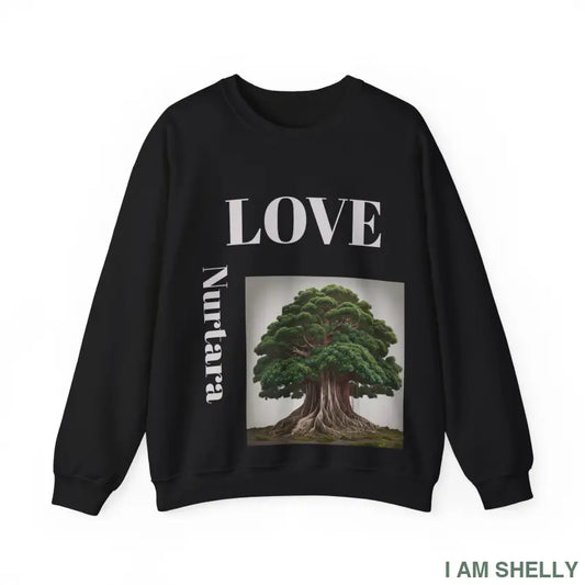 Nurtara The one who nourishes — a name of roots rivers and quiet generosity. Unisex Heavy Blend™ Crewneck Sweatshirt S