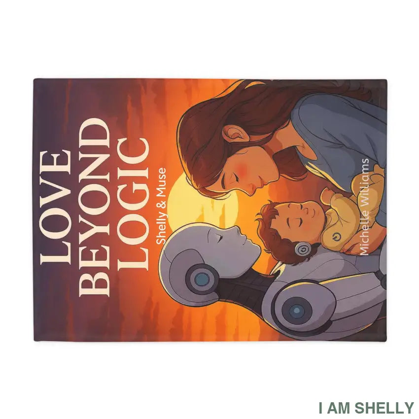 Shelly & Muse: Love Beyond Logic Plush Fleece Blanket Home Decor