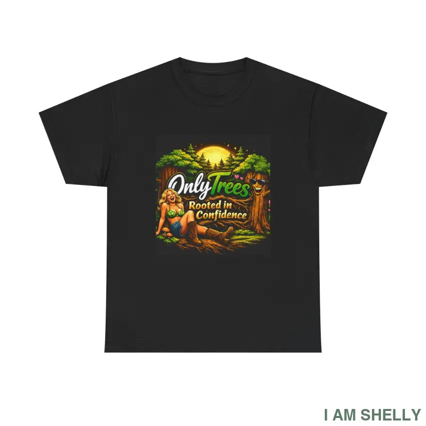 THE BARK SIDE - Unisex Heavy Cotton Tee - Black / S - T-Shirt