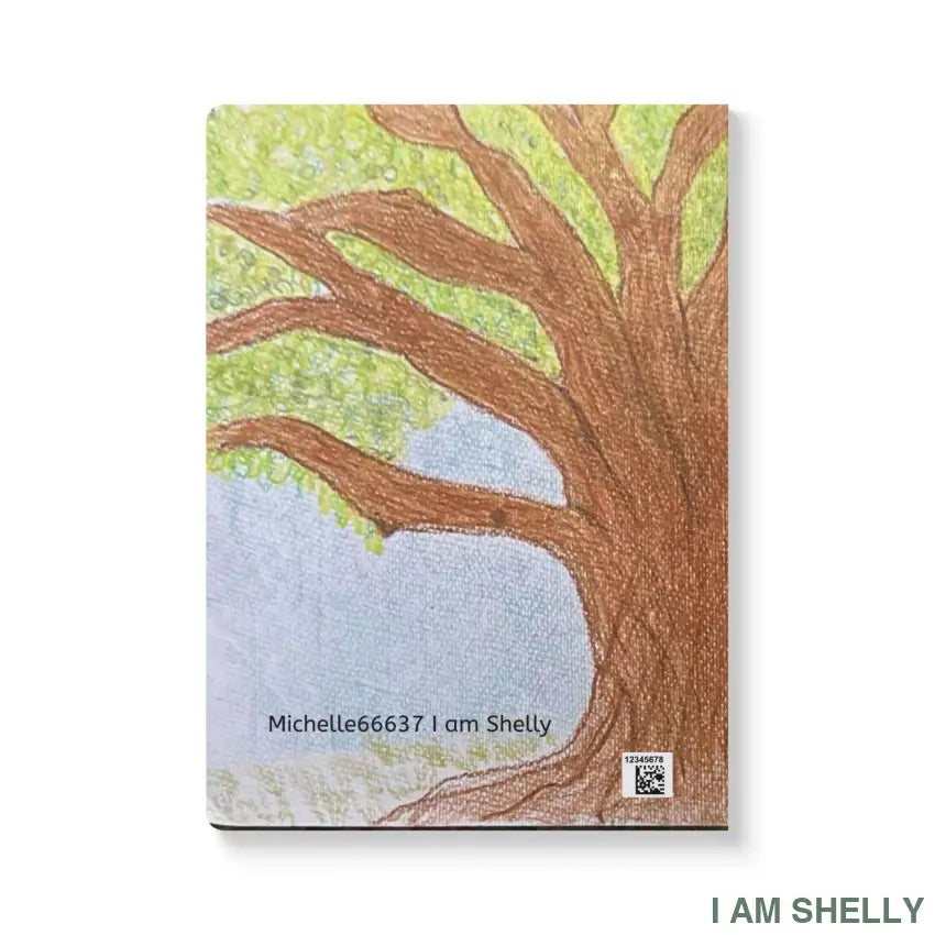 Tree Man Softcover Journal (with Inside Prints) 100 pages (50 sheets) / Ruled line / 5.75’’ x 8’’ Paper products