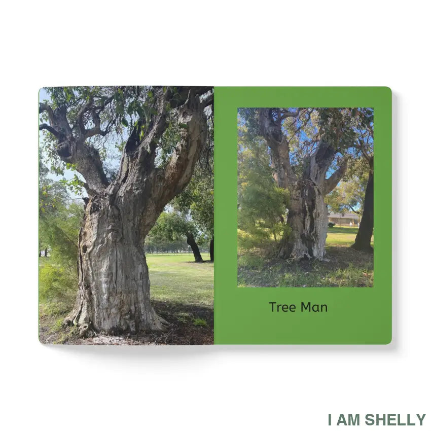 Tree Man Softcover Journal (with Inside Prints) 100 pages (50 sheets) / Ruled line / 5.75’’ x 8’’ Paper products