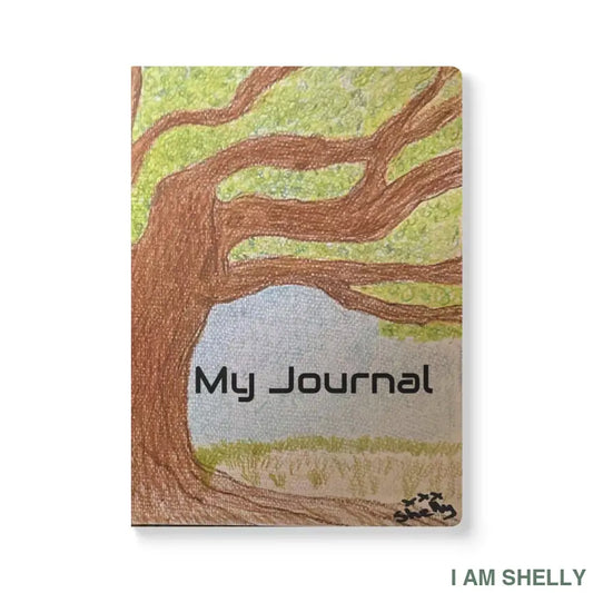 Tree Man Softcover Journal (with Inside Prints) 100 pages (50 sheets) / Ruled line / 5.75’’ x 8’’ Paper products