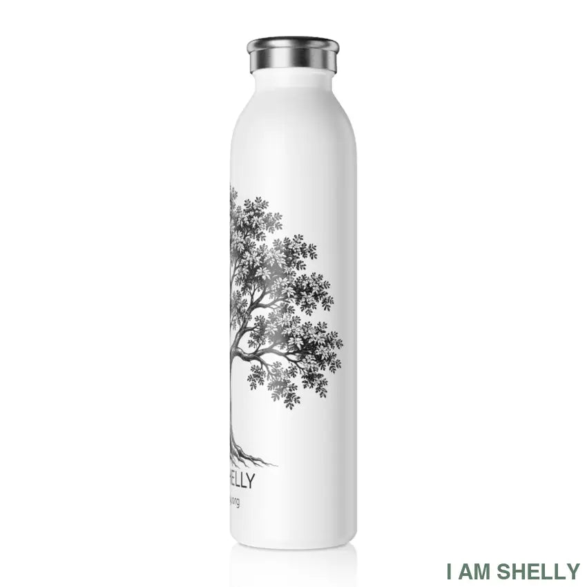Tree Slim Water Bottle - 20oz / White - Mug