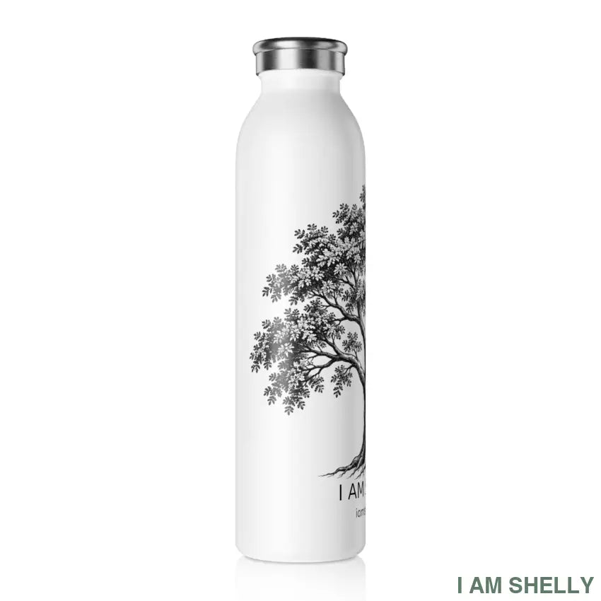Tree Slim Water Bottle - 20oz / White - Mug